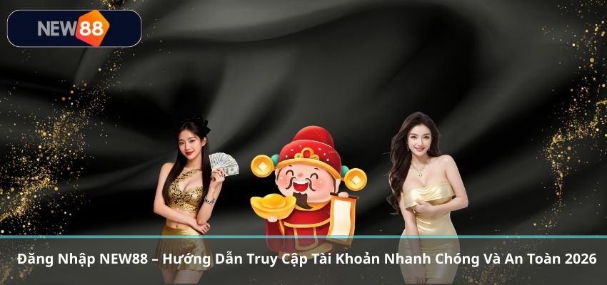 ĐĂNG NHẬP NEW88 Đăng Nhập NEW88 – Hướng Dẫn Truy Cập Tài Khoản Nhanh Chóng Và An Toàn 2026